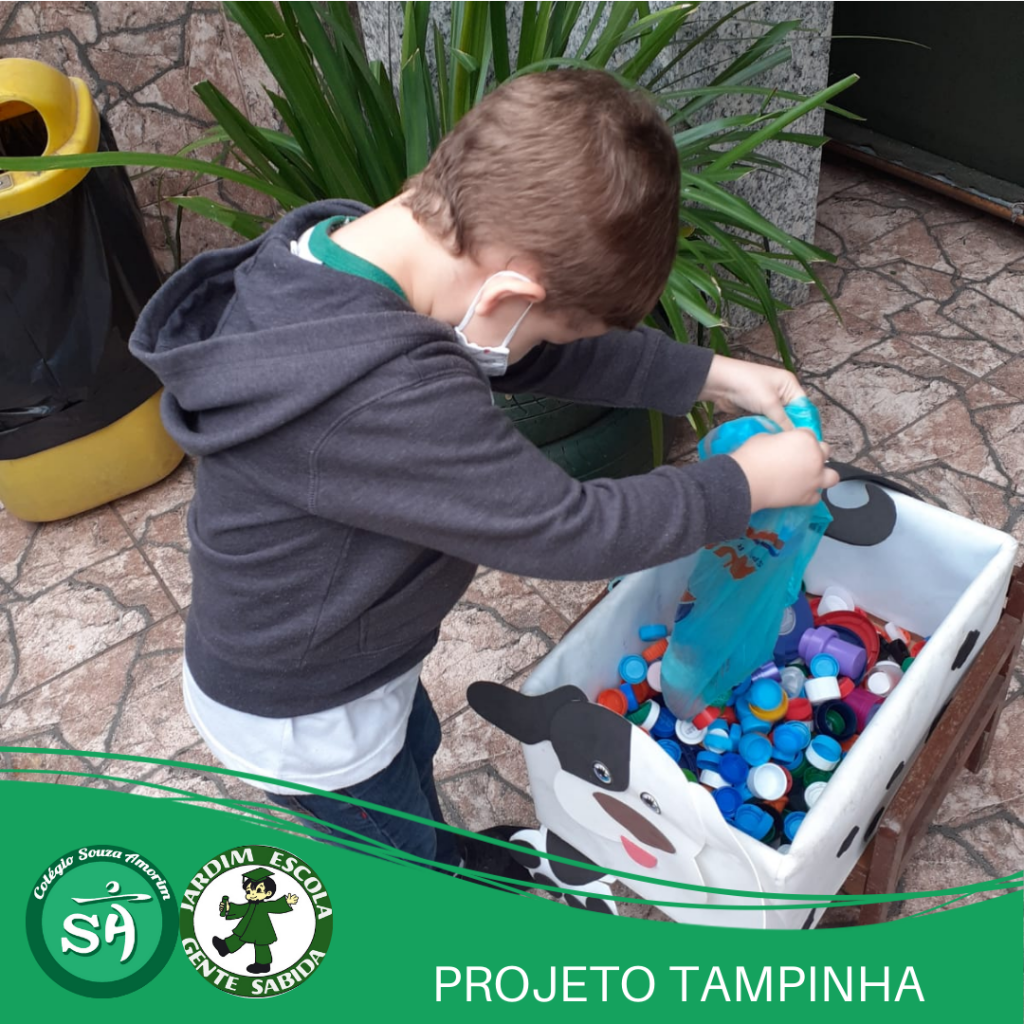 PROJETO TAMPINHA DO BEM Centro Educacional Souza Amorim