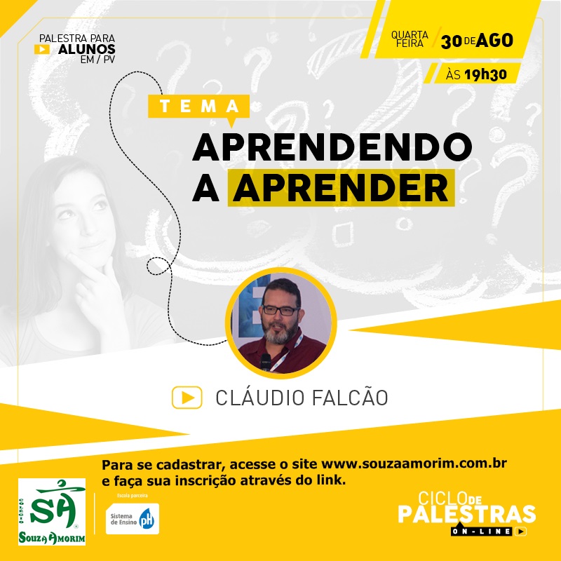 Palestra com Falcão - Palestras de Sucesso