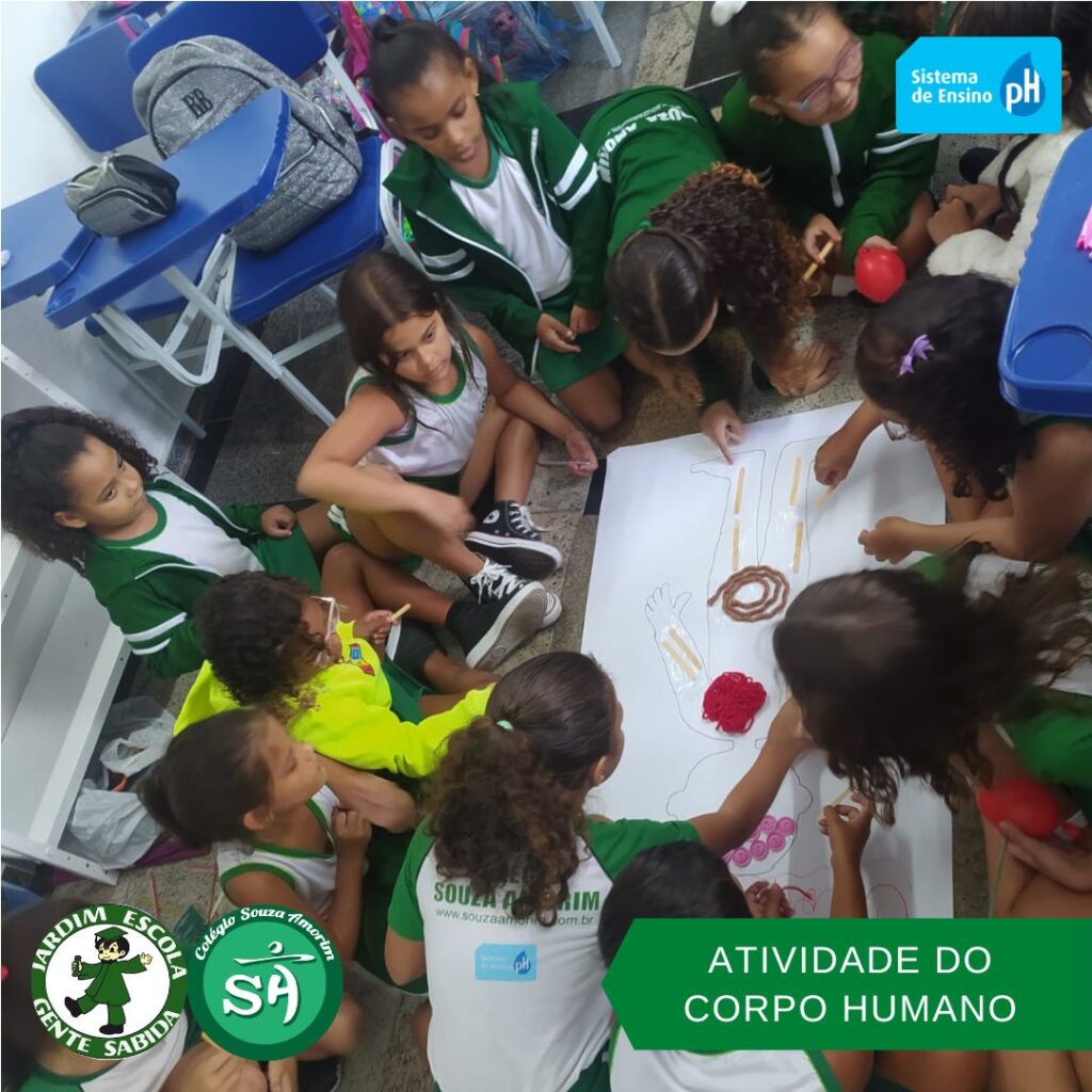 Atividade Do Corpo Humano Centro Educacional Souza Amorim